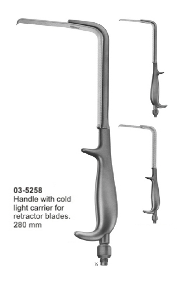 Retractors, Vario Retractor System, Germ. Fed. Patent, Germ. Fed . Regd. Des, US-Patent.